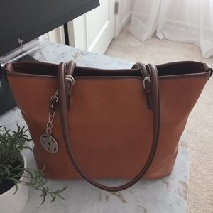 Camel color tote. Like new.